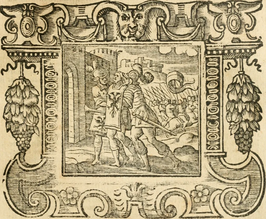An illustration from Emblemata, 1661, leaf 808