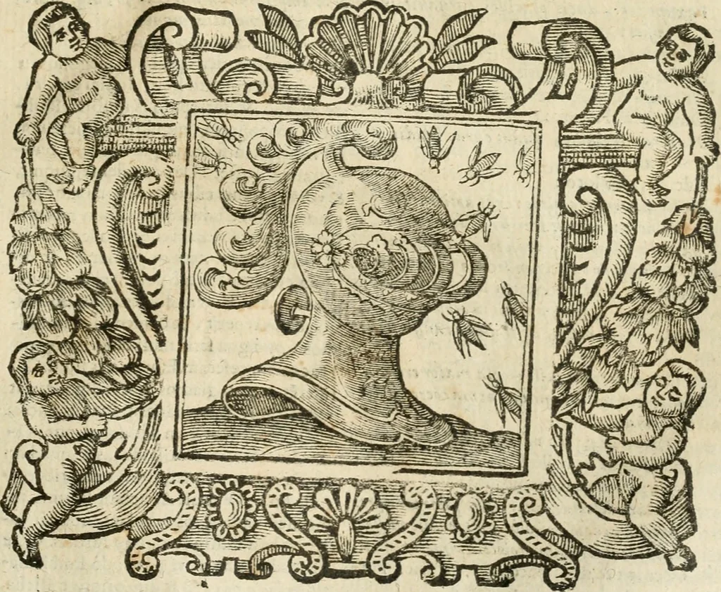 An illustration from Emblemata, 1661, leaf 820