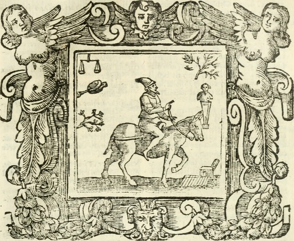 An illustration from Emblemata, 1661, leaf 868