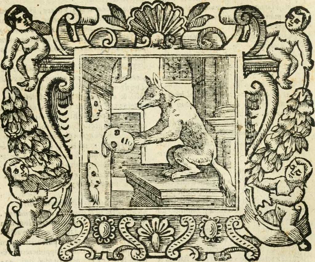 An illustration from Emblemata, 1661, leaf 886