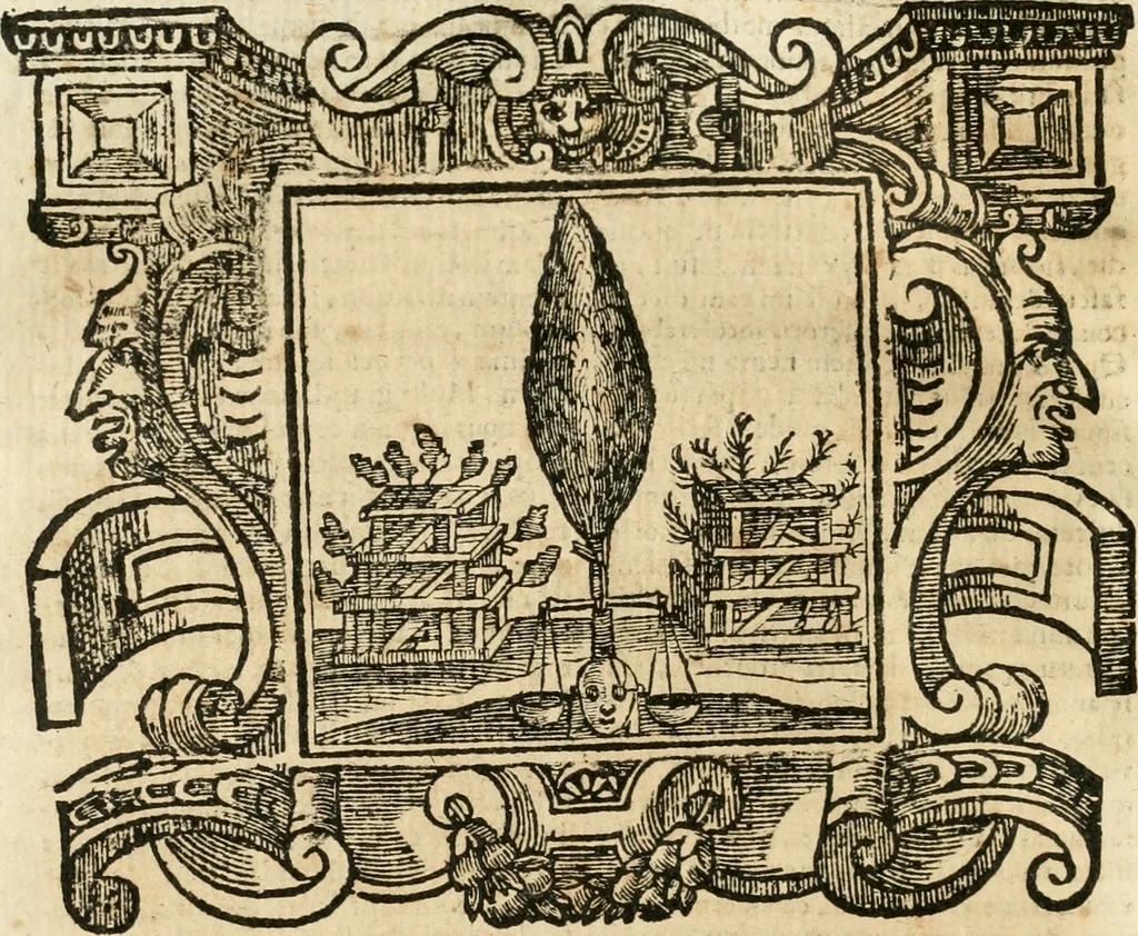 An illustration from Emblemata, 1661, leaf 931