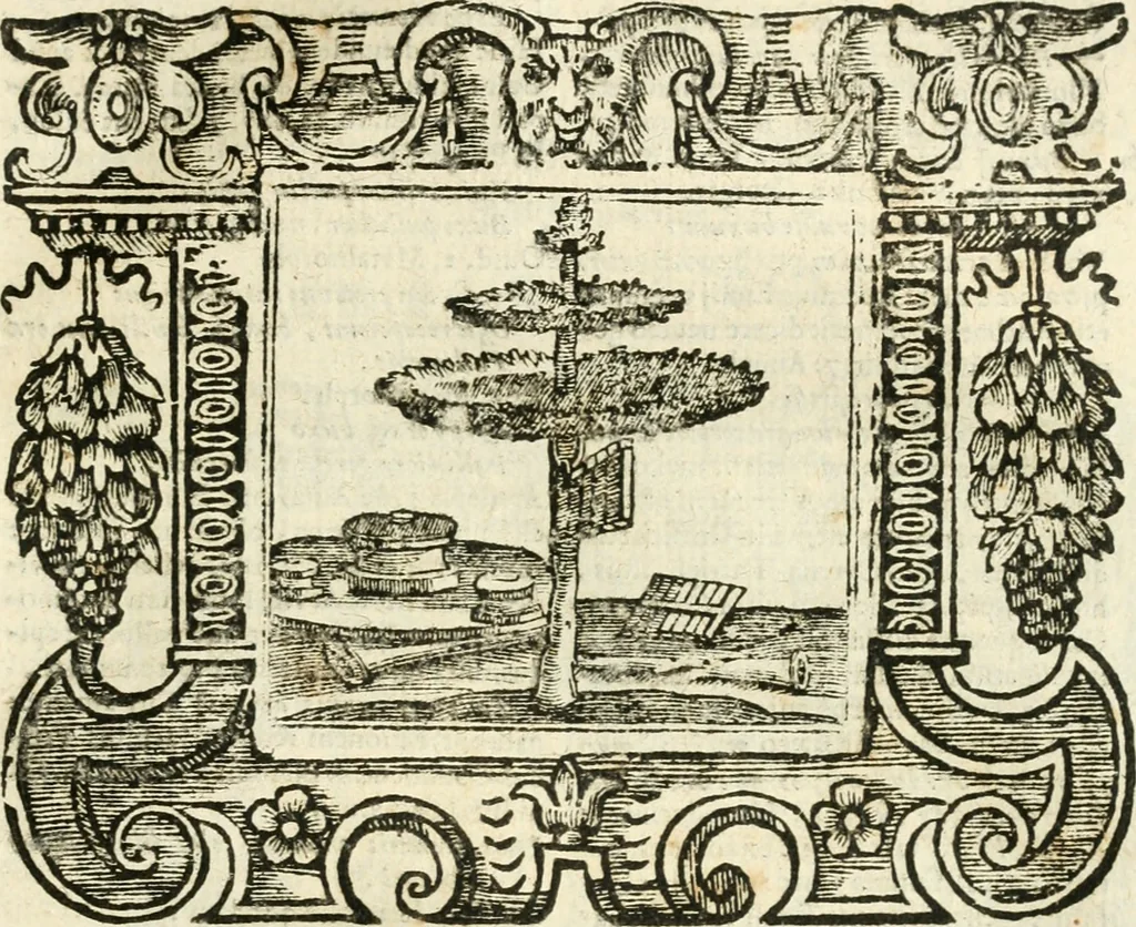 An illustration from Emblemata, 1661, leaf 956