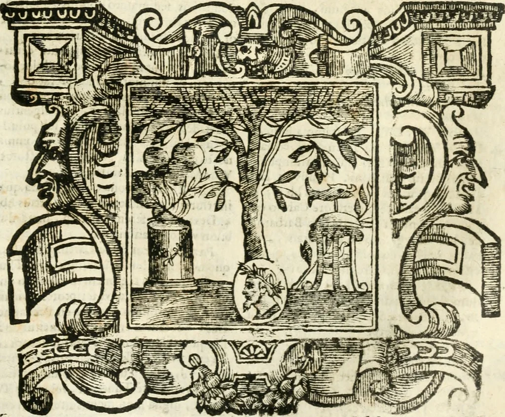 An illustration from Emblemata, 1661, leaf 964