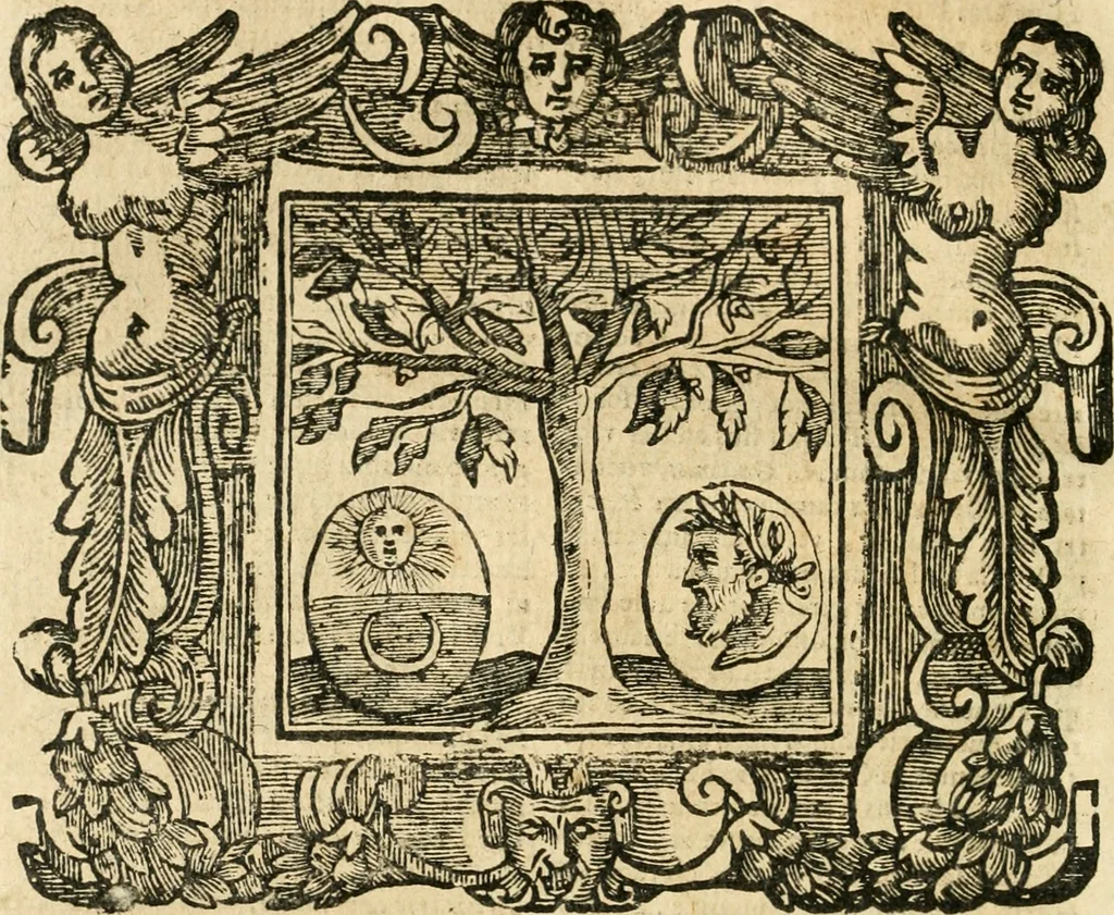An illustration from Emblemata, 1661, leaf 969