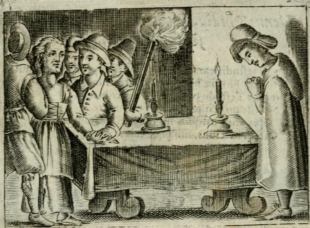 An illustration from Emblemata amatoria Georgii Camerarii, 1627, leaf 118