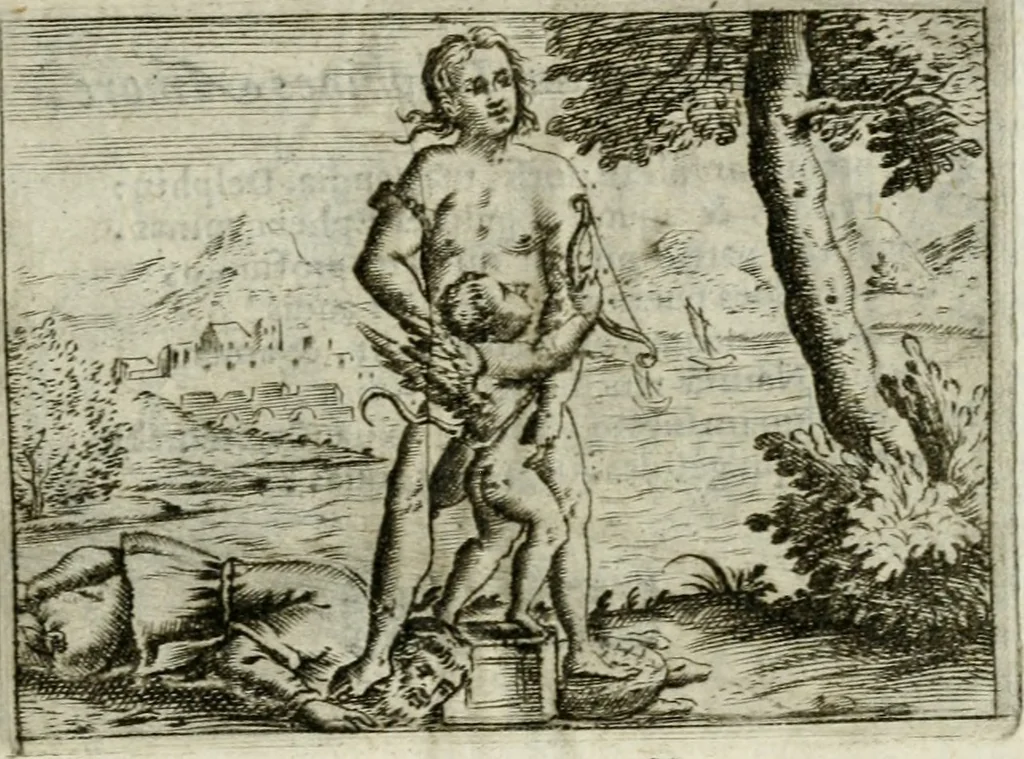 An illustration from Emblemata amatoria Georgii Camerarii, 1627, leaf 120