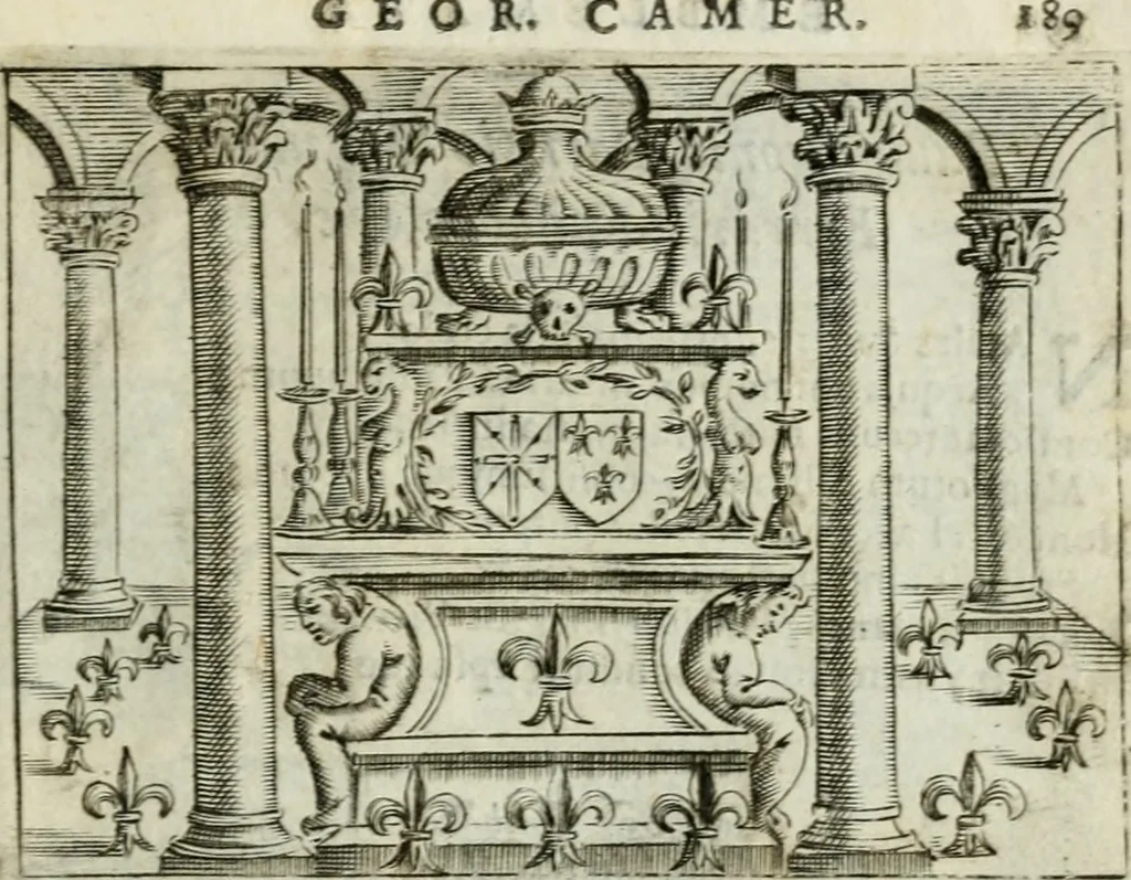 An illustration from Emblemata amatoria Georgii Camerarii, 1627, leaf 192
