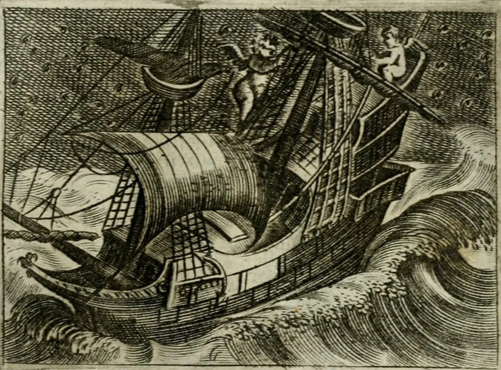 An illustration from Emblemata amatoria Georgii Camerarii, 1627, leaf 26