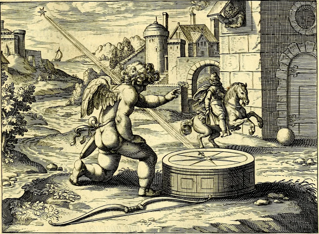 An illustration from Emblemata amatoria. Afbeeldinghen van minne. Emblemes d'amovr, 1618, leaf 20