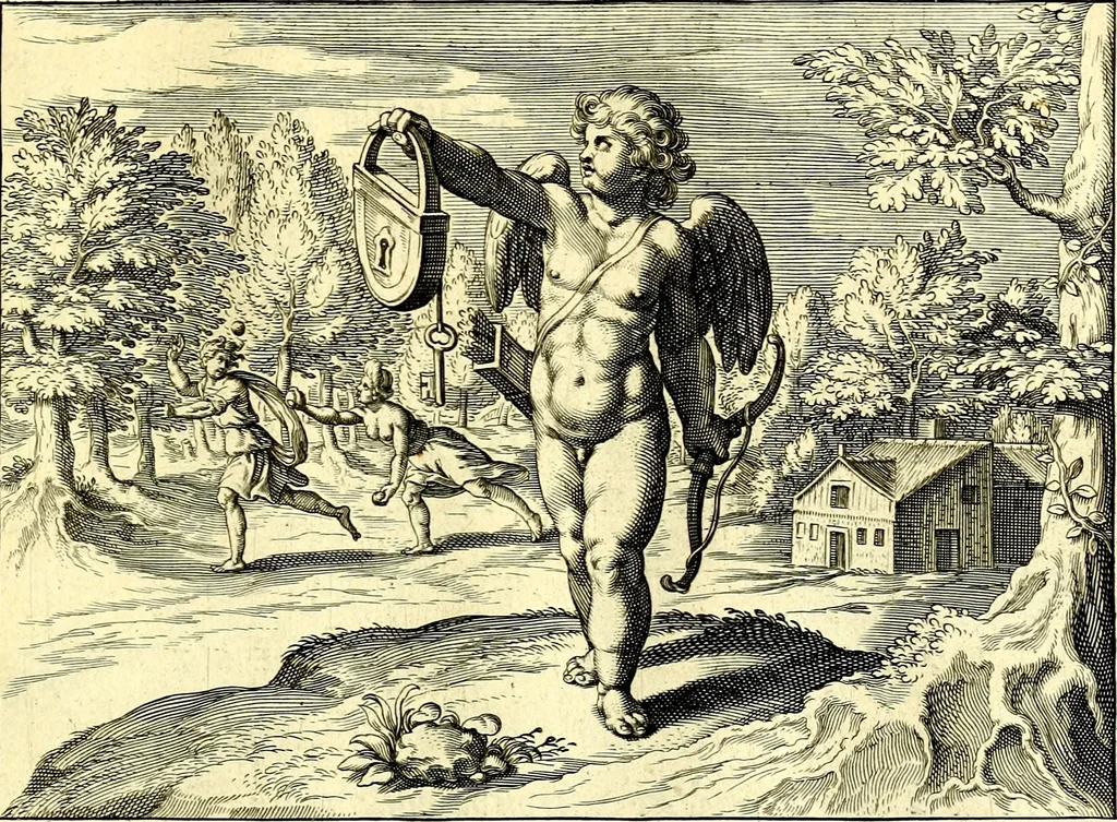 An illustration from Emblemata amatoria. Afbeeldinghen van minne. Emblemes d'amovr, 1618, leaf 52