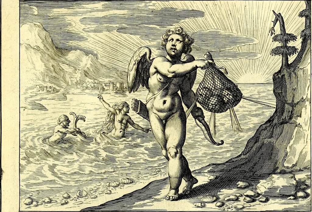An illustration from Emblemata amatoria. Afbeeldinghen van minne. Emblemes d'amovr, 1618, leaf 64