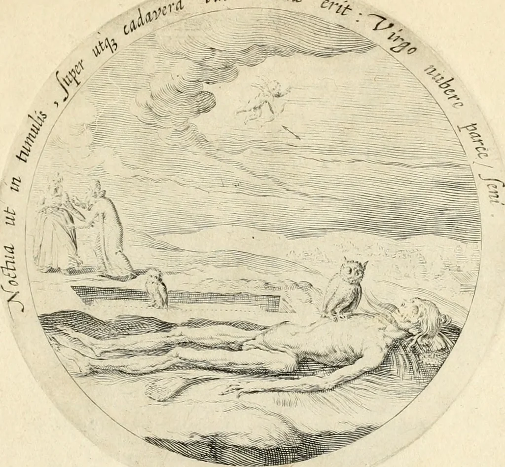 An illustration from Emblemata amatoria, iam demum emendata, 1608, leaf 64