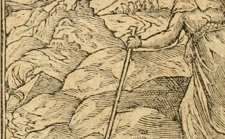 An illustration from Emblemata Andreae Alciati, iurisconsulti clarissimi, 1548, leaf 109