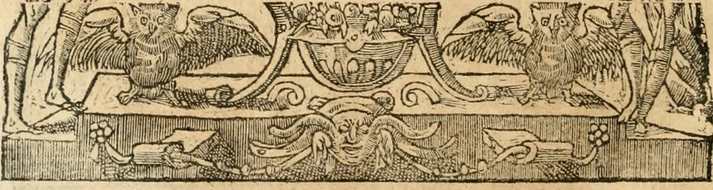 An illustration from Emblemata Andreae Alciati, iurisconsulti clarissimi, 1548, leaf 109