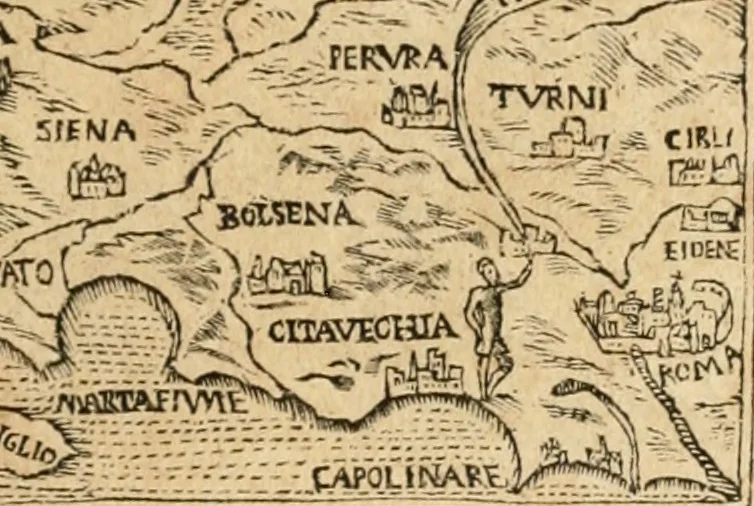 An illustration from Emblemata Andreae Alciati, iurisconsulti clarissimi, 1548, leaf 112