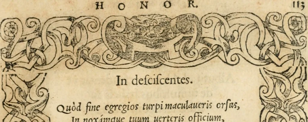 An illustration from Emblemata Andreae Alciati, iurisconsulti clarissimi, 1548, leaf 116
