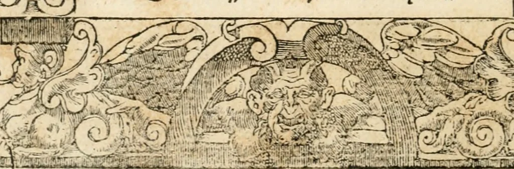 An illustration from Emblemata Andreae Alciati, iurisconsulti clarissimi, 1548, leaf 121