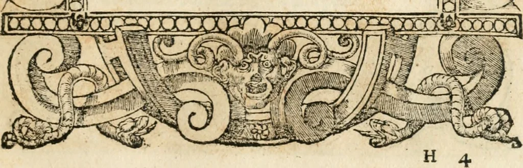 An illustration from Emblemata Andreae Alciati, iurisconsulti clarissimi, 1548, leaf 122