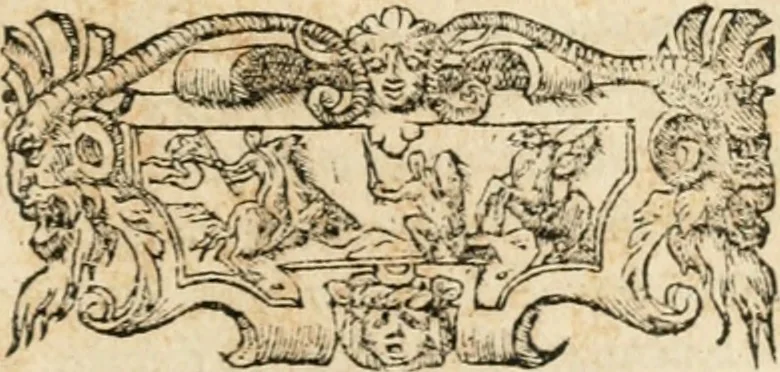 An illustration from Emblemata Andreae Alciati, iurisconsulti clarissimi, 1548, leaf 126