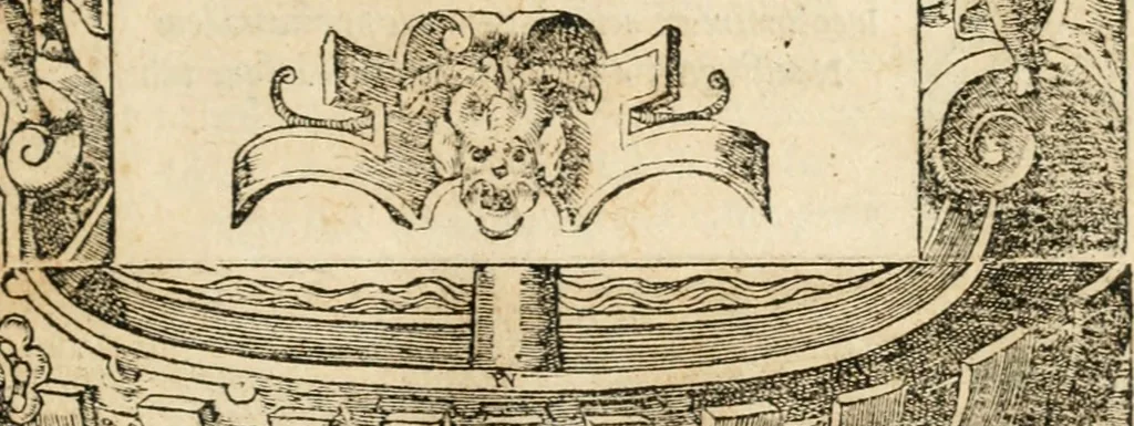 An illustration from Emblemata Andreae Alciati, iurisconsulti clarissimi, 1548, leaf 130