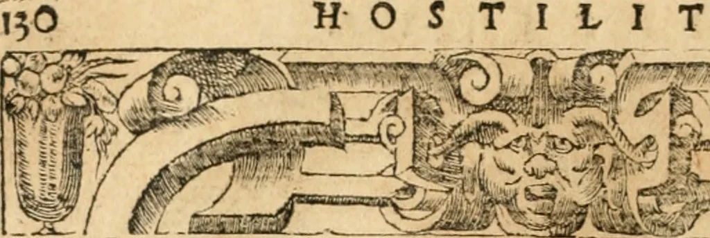 An illustration from Emblemata Andreae Alciati, iurisconsulti clarissimi, 1548, leaf 133