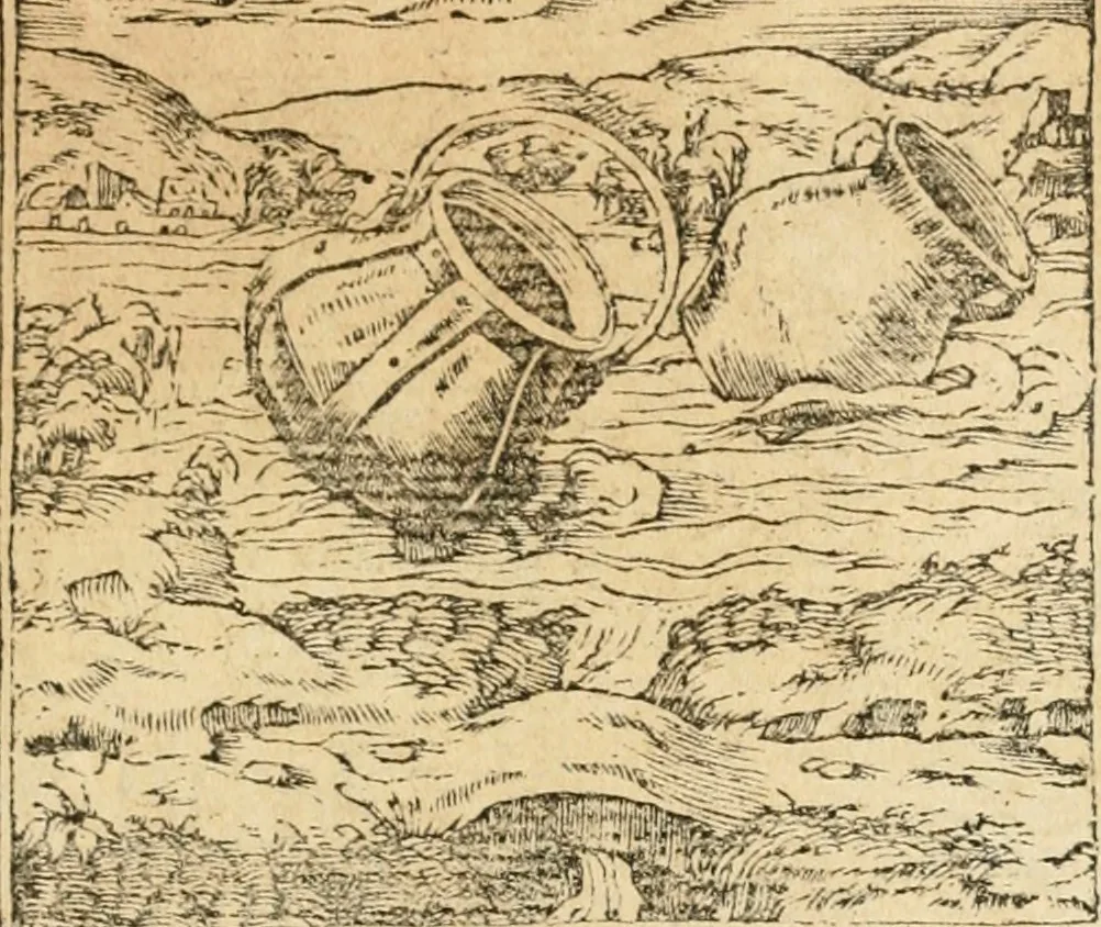 An illustration from Emblemata Andreae Alciati, iurisconsulti clarissimi, 1548, leaf 134