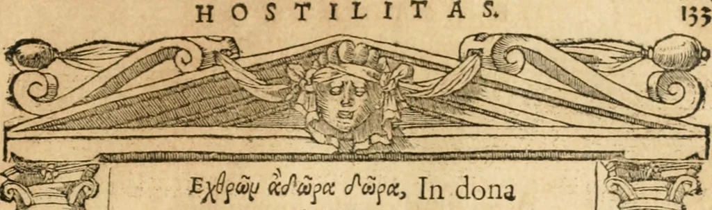 An illustration from Emblemata Andreae Alciati, iurisconsulti clarissimi, 1548, leaf 136
