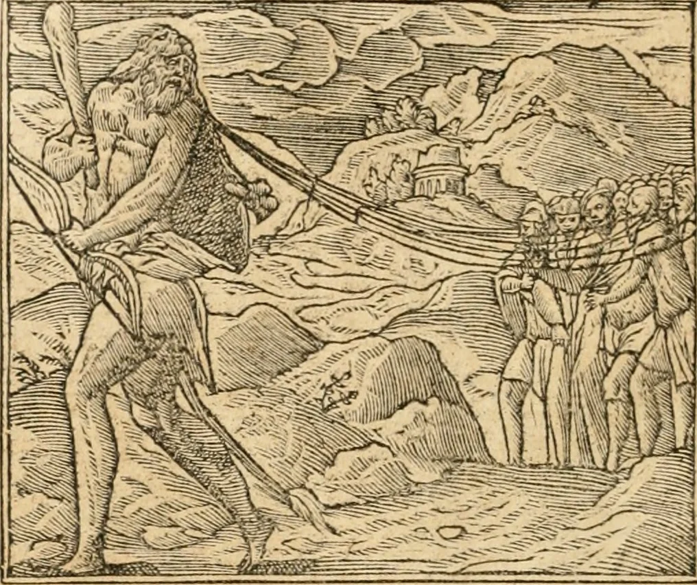 An illustration from Emblemata Andreae Alciati, iurisconsulti clarissimi, 1548, leaf 147