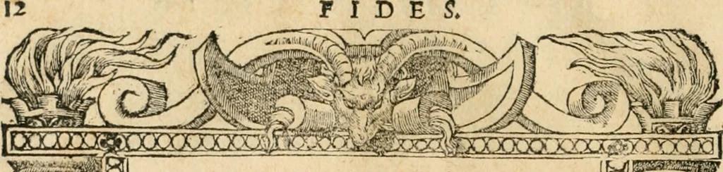An illustration from Emblemata Andreae Alciati, iurisconsulti clarissimi, 1548, leaf 15