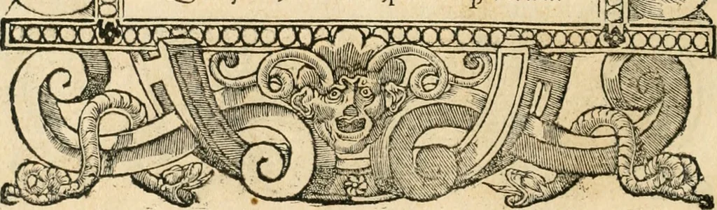 An illustration from Emblemata Andreae Alciati, iurisconsulti clarissimi, 1548, leaf 15