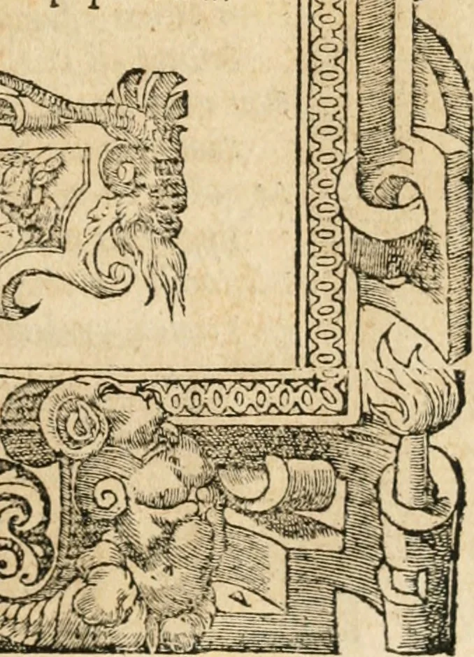 An illustration from Emblemata Andreae Alciati, iurisconsulti clarissimi, 1548, leaf 152