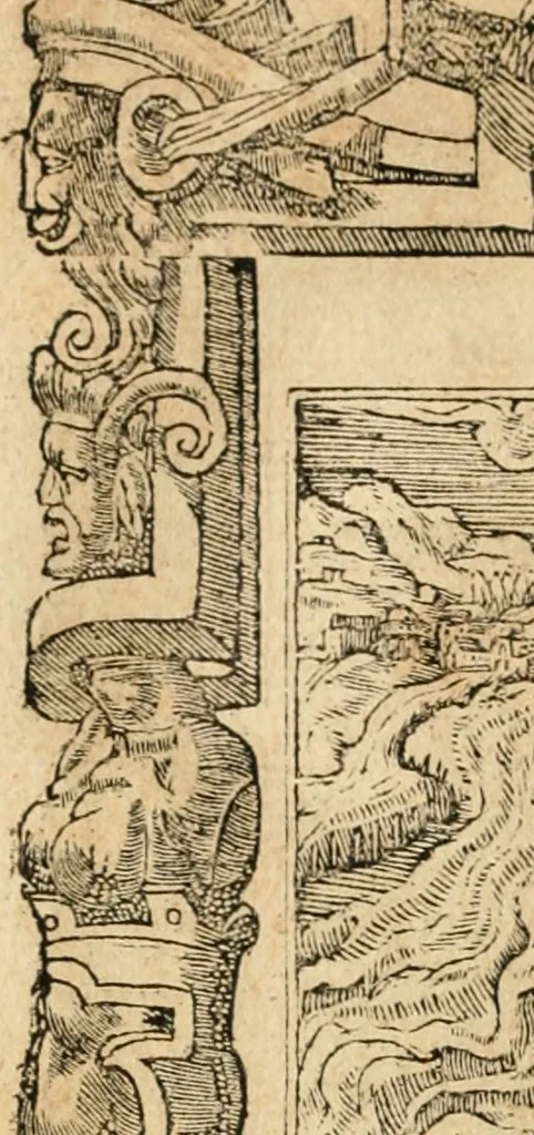An illustration from Emblemata Andreae Alciati, iurisconsulti clarissimi, 1548, leaf 155
