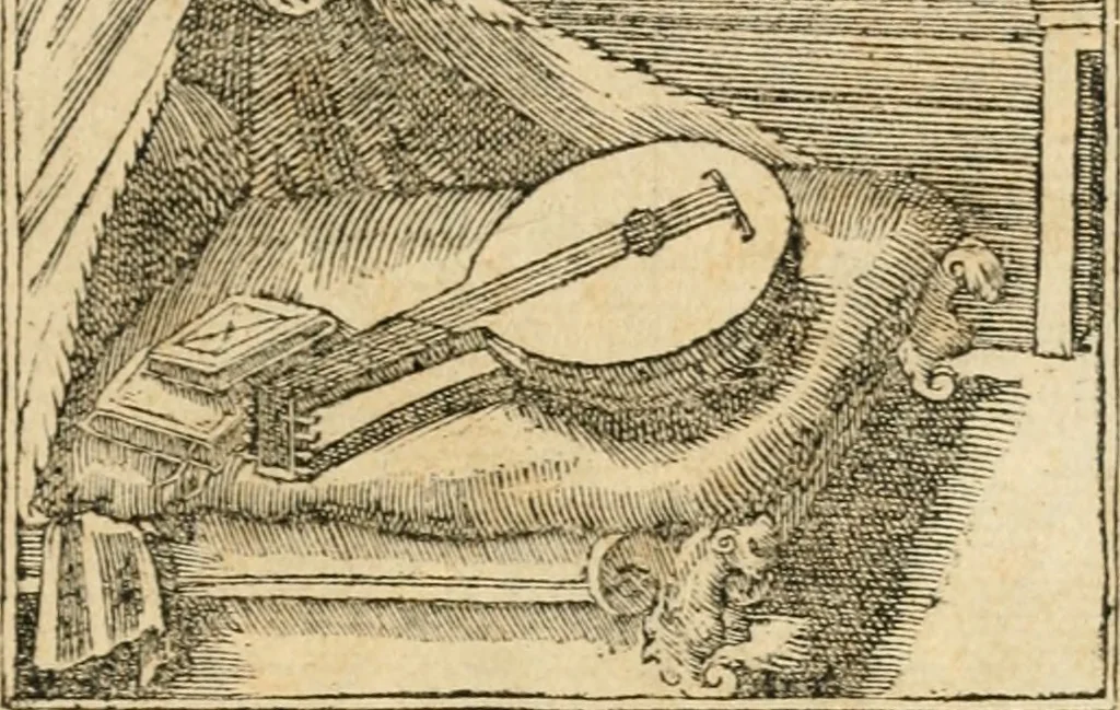 An illustration from Emblemata Andreae Alciati, iurisconsulti clarissimi, 1548, leaf 16