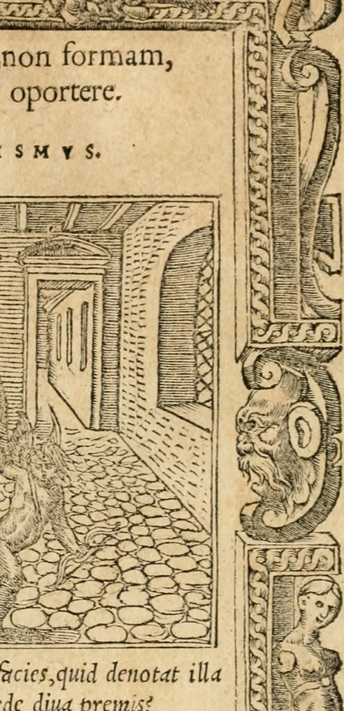 An illustration from Emblemata Andreae Alciati, iurisconsulti clarissimi, 1548, leaf 161