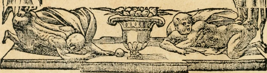 An illustration from Emblemata Andreae Alciati, iurisconsulti clarissimi, 1548, leaf 167