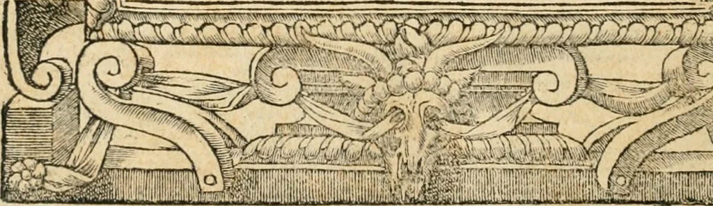 An illustration from Emblemata Andreae Alciati, iurisconsulti clarissimi, 1548, leaf 19