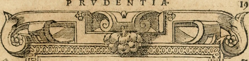 An illustration from Emblemata Andreae Alciati, iurisconsulti clarissimi, 1548, leaf 22