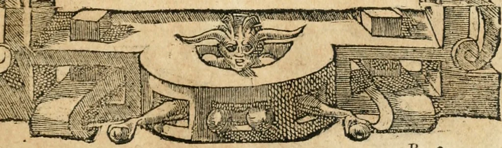 An illustration from Emblemata Andreae Alciati, iurisconsulti clarissimi, 1548, leaf 24