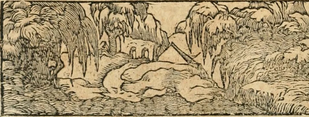 An illustration from Emblemata Andreae Alciati, iurisconsulti clarissimi, 1548, leaf 27