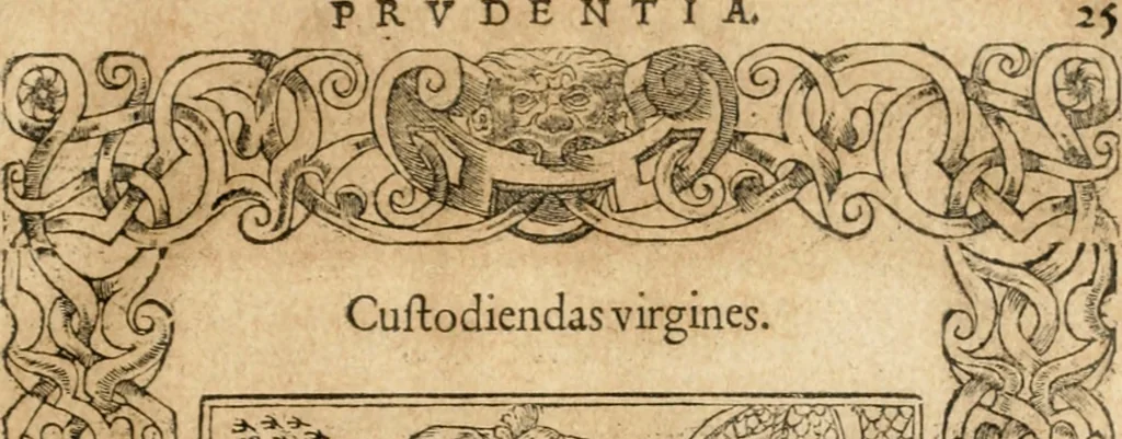 An illustration from Emblemata Andreae Alciati, iurisconsulti clarissimi, 1548, leaf 28