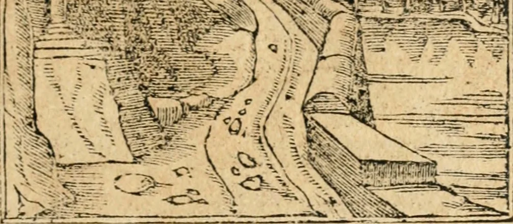 An illustration from Emblemata Andreae Alciati, iurisconsulti clarissimi, 1548, leaf 36