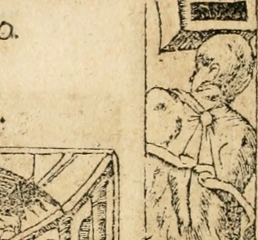 An illustration from Emblemata Andreae Alciati, iurisconsulti clarissimi, 1548, leaf 39