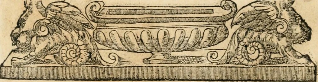 An illustration from Emblemata Andreae Alciati, iurisconsulti clarissimi, 1548, leaf 47