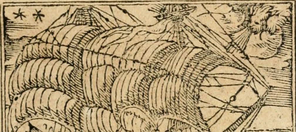 An illustration from Emblemata Andreae Alciati, iurisconsulti clarissimi, 1548, leaf 48