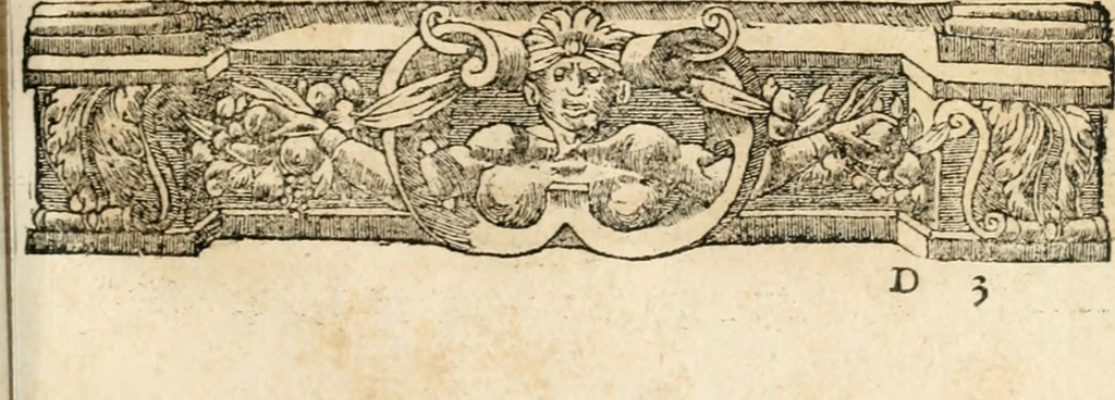 An illustration from Emblemata Andreae Alciati, iurisconsulti clarissimi, 1548, leaf 56