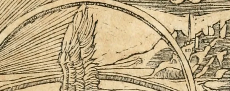 An illustration from Emblemata Andreae Alciati, iurisconsulti clarissimi, 1548, leaf 68