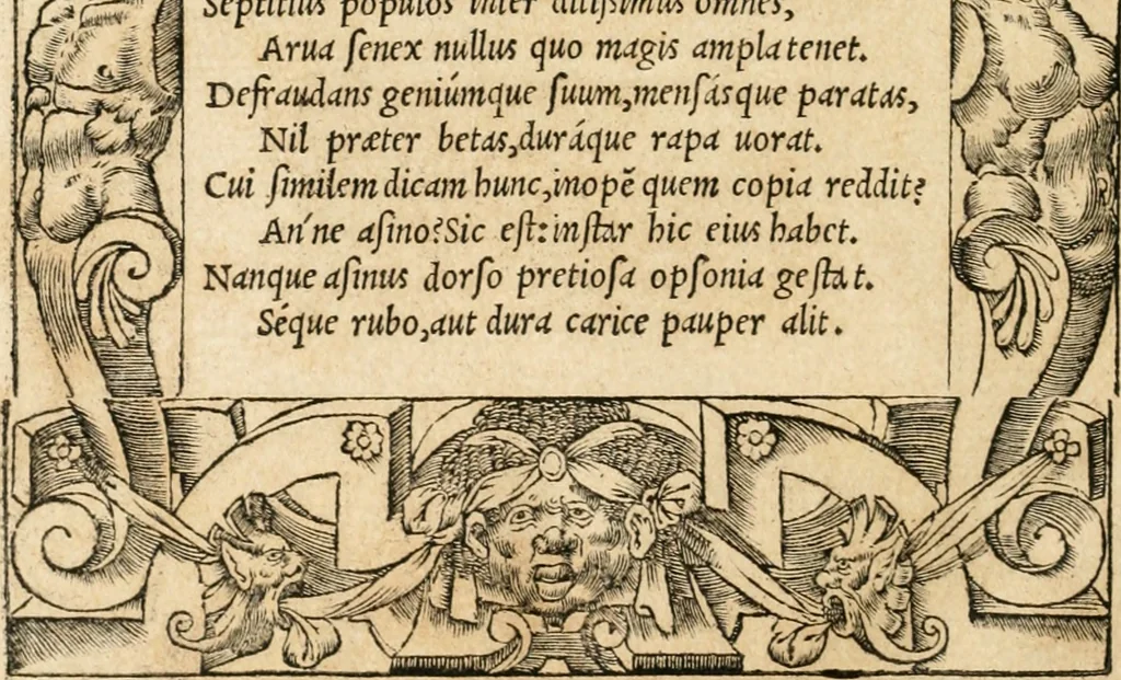 An illustration from Emblemata Andreae Alciati, iurisconsulti clarissimi, 1548, leaf 73