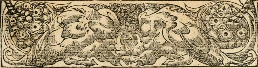 An illustration from Emblemata Andreae Alciati, iurisconsulti clarissimi, 1548, leaf 82