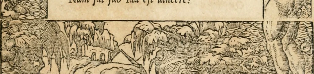 An illustration from Emblemata Andreae Alciati, iurisconsulti clarissimi, 1548, leaf 90