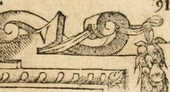 An illustration from Emblemata Andreae Alciati, iurisconsulti clarissimi, 1548, leaf 94